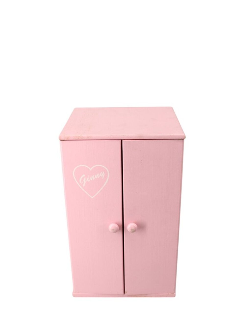 Vogue Ginny Doll Wardrobe Pink Vintage Wood Wooden 94830